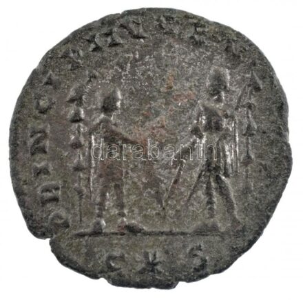 Római Birodalom / Cyzicus / Aurelianus 272. AE Antoninianus ezüstözött bronz (3,71g) T:2-,3 Roman Empire / Cyzicus / Aurelian 272. AE Antoninianus silvered bronze 'AVRELIANVS AVG / PRINCIPI IVVENT[VTIS] - C star S' (3,71g) C:VF,F