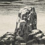Rékassy Csaba (1937-1989): Nyár. Rézmetszet, papír. Jelzett. Számozott (50/41). Lap széle kissé sérült. 29x39,5 cm. - Image 2