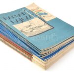 1963-1966 Magyar Hajózás I-IV. teljes évfolyama (I. évf. 1-2. sz. Teljes évfolyam, 1963. XI. 1., XII. 1.; 1964 II. évf 1-12. sz. 1964. I-XII. Teljes évfolyam.; 1965. III. évf. 1-12. sz., 1965 I-XII. Teljes évfolyam.; 1966 IV. évf. 1-12.