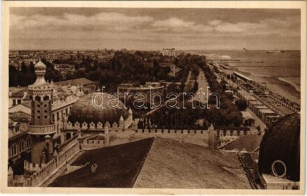 Venezia, Venice; Lido, Panorama e spiaggia / beach