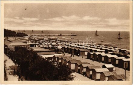 Venezia, Venice; Lido, Spiaggia e Capanne / beach