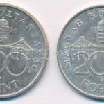 1994. 200Ft Ag 'Deák' (2x) T:1-,2 Adamo F13 - Image 2