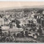 Kolozsvár, Cluj; 3-részes kihajtható panorámalap. Schuster Emil kiadása / 3-tiled folding panoramacard (hajtásnál szakadt / torn at fold)