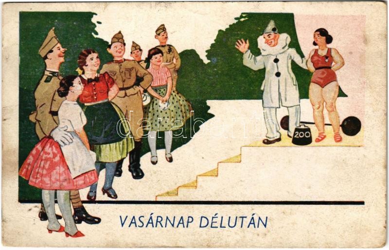 Vasárnap délután. Második világháborús magyar katonai humor / WWII Hungarian military humour (fl)