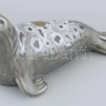 Swanson ceramic svéd design fóka. Kézzel festett, jelzett, hibátlan. 20 cm