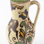 Korondi bokály, Páll Antal 1987 jelzésével, apró hibákkal, m: 23cm