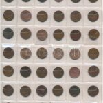 1926-1947. 42db-os 2f tétel műanyag berakólapon (14xklf évjárat) T:2-3