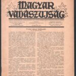 1940-1941 Magyar Vadászújság VIII. évf. 17. és XLI. évf. 24. szám - Image 2
