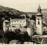 1927 Selmecbánya, Schemnitz, Banská Stiavnica; Óvár / old castle. photo (felületi sérülés / surface damage)