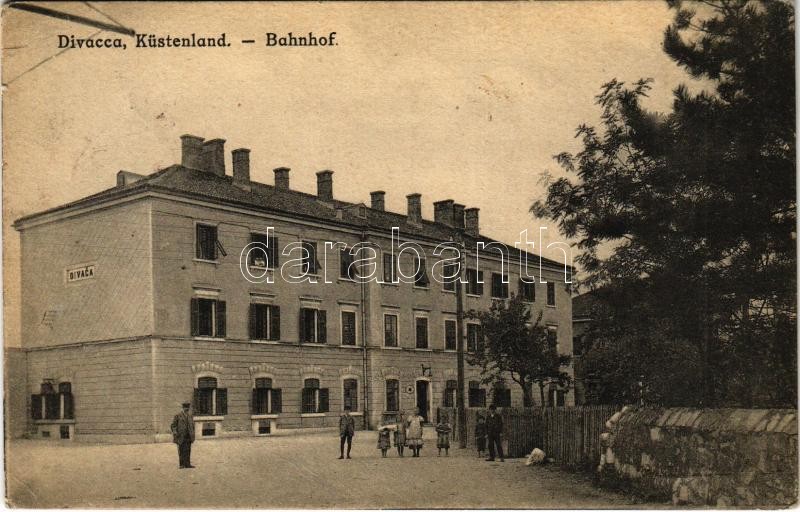 Divaca, Divacca, Divaccia; Bahnhof / railway station (EK)