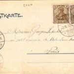 1902 Strasbourg, Strassburg; Synagoge / zsinagóga / synagogue (EK) - Image 2