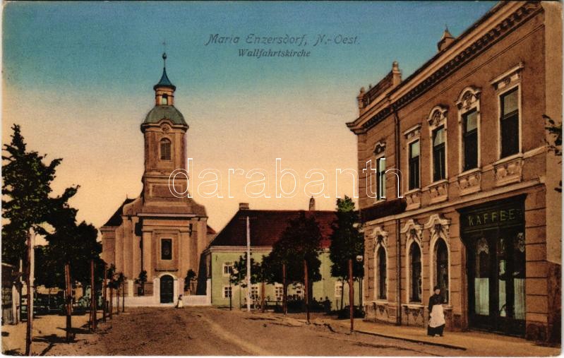 Maria Enzersdorf, Wallfahrtskirche / pilgrimage church, café (EK)