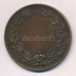 1935. 'Erzsébeti Torna Club 1909' kétoldalas bronz díjérem (48mm) T:1,1- patina HP 1089a - Image 2