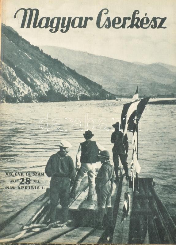 Magyar Cserkész 1937 XIX. évfolyam ( teljes ), jó állapotban - Image 3