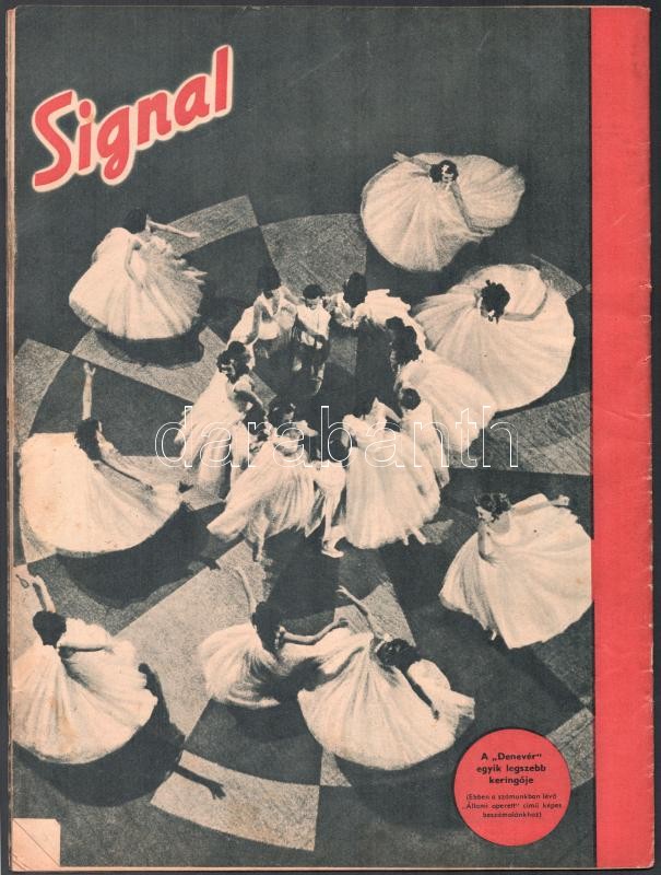 Signal 1943 2. márciusi füzet front fotókkal, szép állapotban - Image 2
