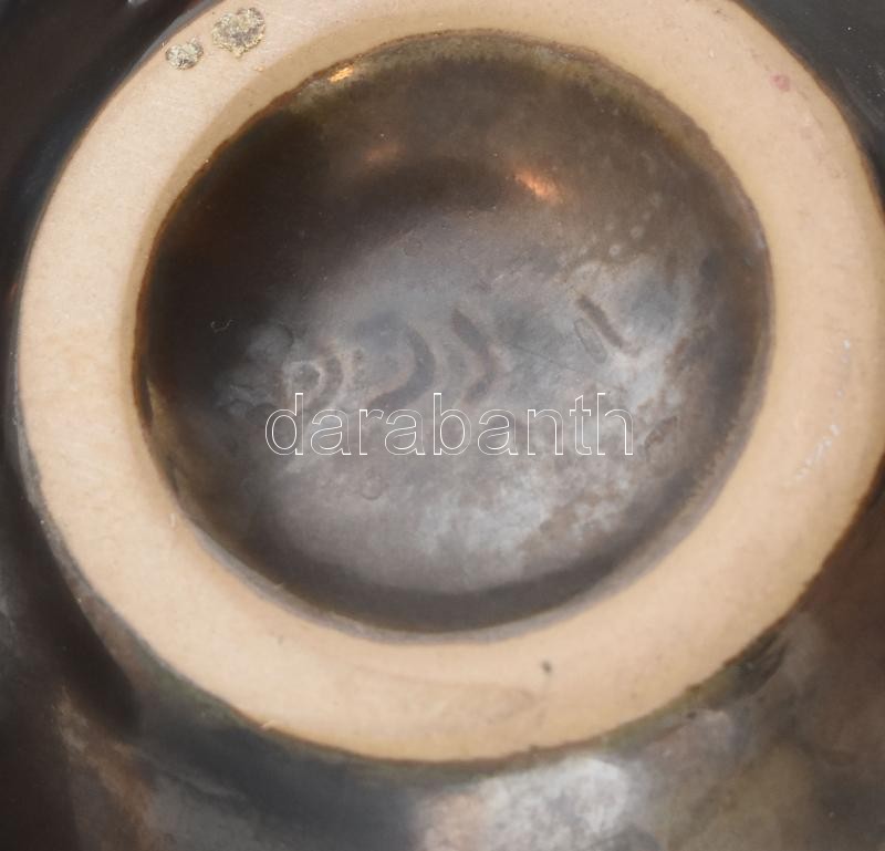 Szovjet, jelzett fűszertartó, kerámia, hibátlan d: 17 cm - Image 2