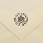 cca 1940 M. Kir. Kolozsvári IX. Honvéd Hadtest Vezérkari Osztály, illetve M. Kir. 3. Honvéd Kerületi Parancsnok és Vezénylő Tábornok pecsétjével ellátott, kitöltetlen levélpapírok és borítékok (2-2 db) - Image 2