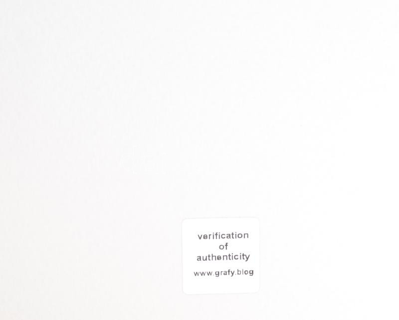 Banksy: Pulp fiction. Ofszet litográfia, papír, jelzett a nyomaton, 'POW Printmaking' szárazpecséttel Grafiart - Aviomar UK. tanúsítvánnyal Számozott: 117/150. Lapméret:70x50 cm, / Numbered, marked - Image 4