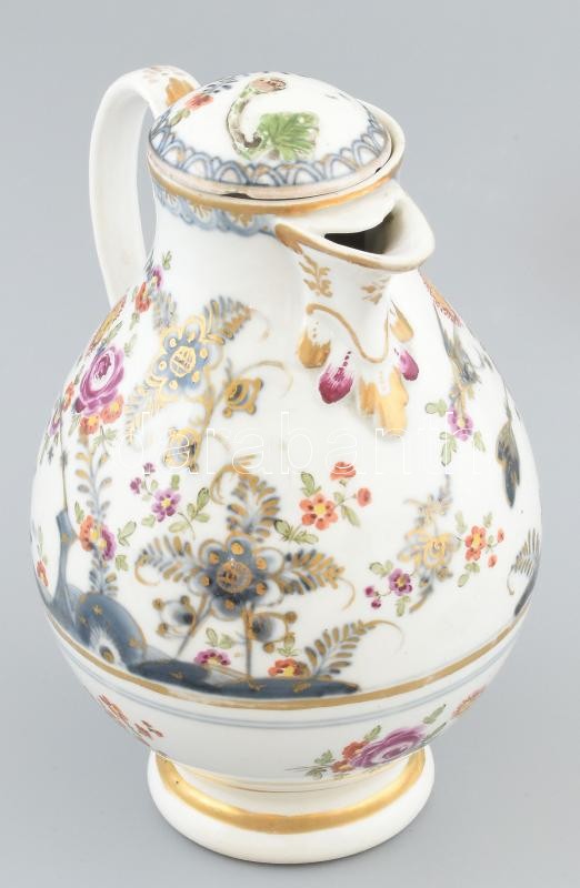 Altwien kanna, a tető nem hozzá való, kopott, sérült, jelzett. m: 20 cm - Image 2