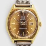 CERTINA Argonaut 285. 17-361, mechanikus, női karóra, pótolt szíjjal, nem működik, sérült, d: 28 mm