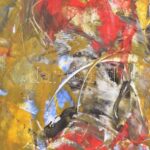 Jelzés nélkül: Álom, vegyes technika, papír, felcsavarva, 70×100 cm - Image 3