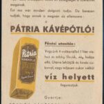 cca 1930 Pátria kávépótló reklámlap 10x14 cm - Image 2