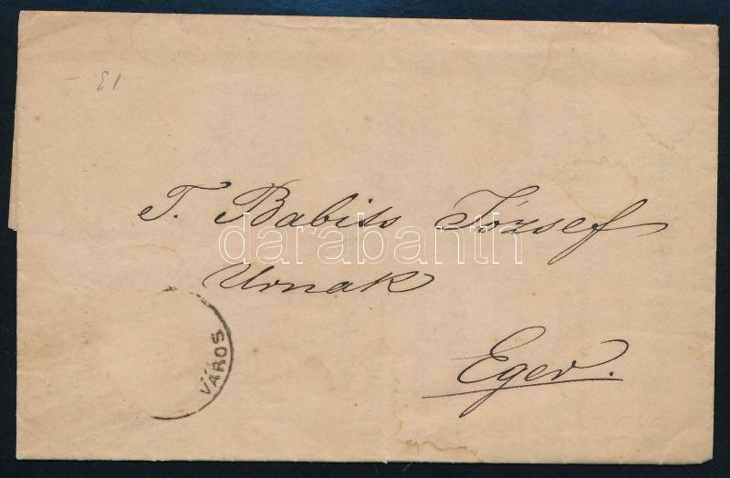 1868 Mátrai bányaegylet meghívója közgyűlésre - Image 2