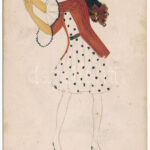 Tennismode. Wiener Werkstätte No. 844. s: Mela Koehler (r)