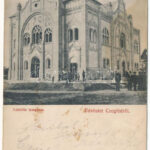 Cegléd, Izraelita templom, zsinagóga. Sebők Béla kiadása / synagogue (fa)