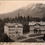 1903 Tátrafüred, Ótátrafüred, Bad Altschmecks, Stary Smokovec (Magas-Tátra, Vysoké Tatry); Feitzinger Ede 1902-12. 321-2. Ps. (EK)