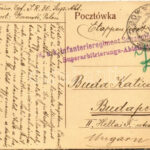 1917 Klemensów, Rezydencja Hr. Zamojskich / castle + 'K.u.k. Infanterieregiment Superarbitrierungs-Abteilung' (EB) - Image 2