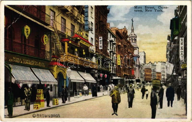 New York, Chinatown, Mott Street, shops (EB)