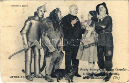 Óz a csodák csodája. Alba filmszínház reklámlapja (Metro Goldwyn Mayer) / The Wizard of Oz. Hungarian cinema's advertisement (EM)