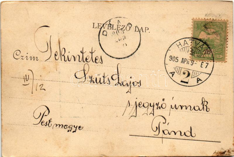 1905 Hatvan, Parókia, Katolikus templom (EK) - Image 2