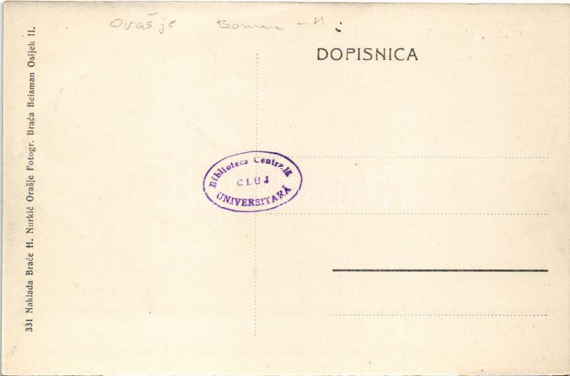 Orasje, glavni trg. (Carsija). Naklada Brace H. Nurkic / market square - Image 2