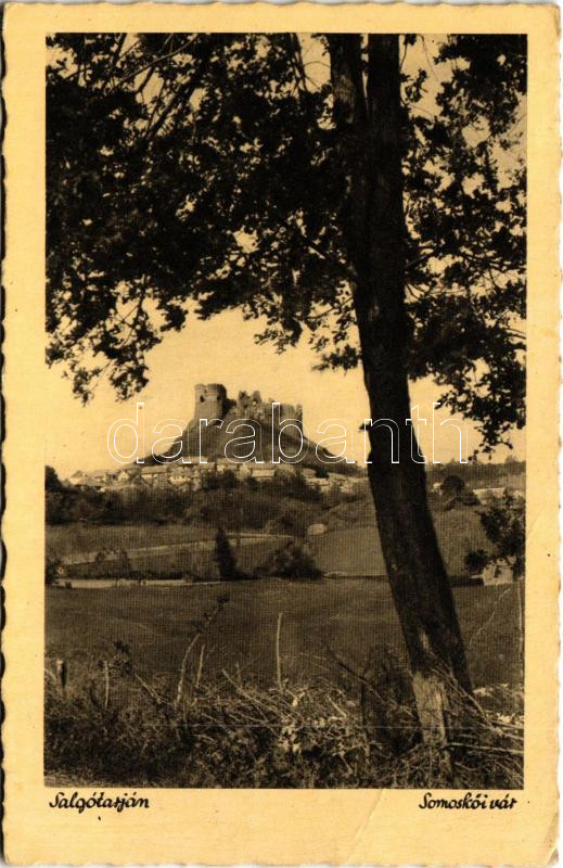 1939 Salgótarján, Somoskő vára / Hrad Somoska (EB)