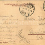 1906 Sarajevo, Beim Abschluss von Handelsgeschäften / kereskedők üzletkötés közben / vendors + 'K. UND K. MILIT. POST SARAJEVO' - Image 2
