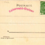 Kladská, Kaiserwald Glatzen bei Marienbad (Mariánské Lázne); Küche im Gasthaus z. balzenden Auerhahn / restaurant interior, kitchen (EK) - Image 2