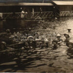 Szováta-fürdő, Baile Sovata; strand, fürdőzők / beach, bathers. Adler Viktor photo (EK)