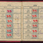 1953 MDP tagsági igazolvány Biszku Béla aláírásával - Image 3