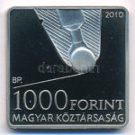 2010. 1000Ft Cu-Ni 'Bíró László József, a golyóstoll szabadalmaztatója' T:PP patina Adamo EM232 - Image 2