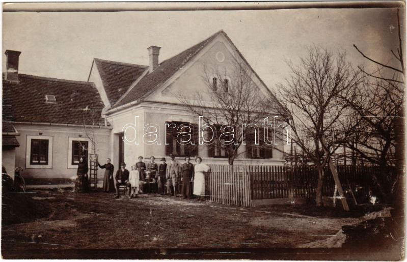 1916 Őriszentpéter, kastély, kúria. Kapornaki Kálmán (Nagyrákos) photo (EK)
