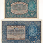 Lengyelország 1919. 10M + 100M T:III Poland 1919. 10 Marek + 100 Marek C:F