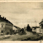 1933 Gerzence, Garesnica; Fő utca / main street. Foto Zver