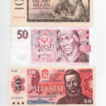 Csehszlovákia 1919. 1K + 1960. 10K + 1961. 100K + 1987. 50K + Csehország 1997. 50K T:III-IV közte szép papír Czechoslovakia 1919. 1 Koruna + 1960. 10 Korun + 1961. 100 Korun + 1987. 50 Korun + Czech Republic 1997. 50 Korun C:F-G within nice