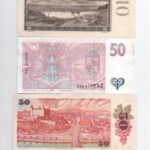 Csehszlovákia 1919. 1K + 1960. 10K + 1961. 100K + 1987. 50K + Csehország 1997. 50K T:III-IV közte szép papír Czechoslovakia 1919. 1 Koruna + 1960. 10 Korun + 1961. 100 Korun + 1987. 50 Korun + Czech Republic 1997. 50 Korun C:F-G within nice - Image 2