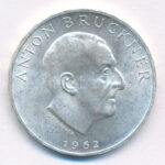 Ausztria 1962. 25Sch Ag 'Anton Bruckner' T:1- Austria 1962. 25 Schilling Ag 'Anton Bruckner' C:AU Krause KM#2892