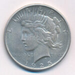 Amerikai Egyesült Államok 1925. 1$ Ag 'Béke' T:2 USA 1925. One Dollar Ag 'Peace' C:XF Krause KM#150 - Image 2
