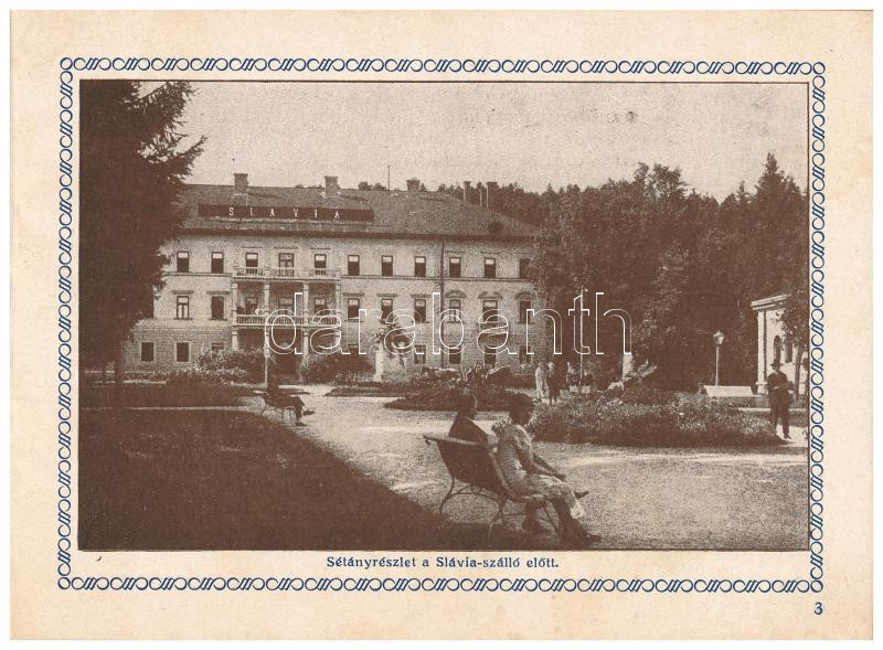 Bártfa, Bártfafürdő, Bardejovské Kúpele, Bardiov, Bardejov; füzet 8 lappal / booklet with 8 pages - Image 3