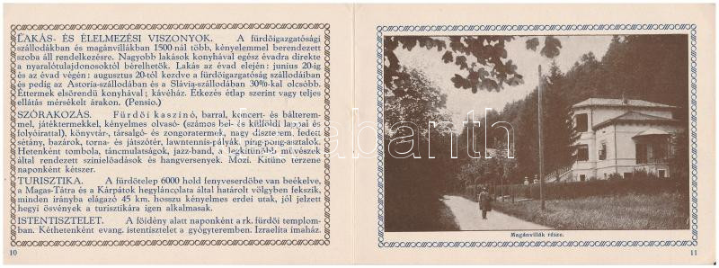 1929 Bártfa, Bártfafürdő, Bardejovské Kúpele, Bardiov, Bardejov; füzet 8 lappal / booklet with 8 pages - Image 3